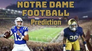 Notre Dame Football Prediction 2024 [upl. by Judus]