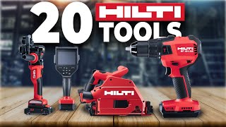 20 Hilti Tools That Will Make Construction Work Easier [upl. by Elysha]