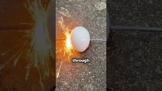 The Egg and Sparkler Experiment sparklingexperiments via TT [upl. by Haceber]