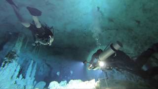 Dominican Republic Cave Diving Taino Cave [upl. by Akirdna279]