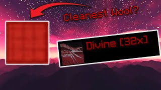 The CLEANEST Wool Texture Pack for Bedwars Divine 32x REVIEW [upl. by Shawnee]