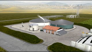 Virtuális séta egy EnviTec Biogas erőműben [upl. by Fusuy]