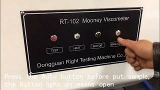 RT102 Mooney Viscometer For Rubber [upl. by Yadsendew987]