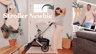 UPPAbaby Cruz V2 Stroller Unboxing amp First Impressions — TOTAL STROLLER NEWBIES [upl. by Templia197]