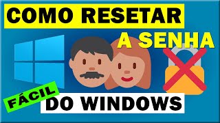 Como resetar a senha do Windows  fácil e gratuito  qualquer versão [upl. by Iormina568]