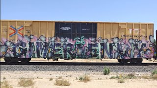 Graffiti Benching U·P Trains Pt 60 [upl. by Noiztneb124]