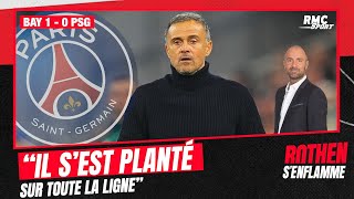 PSG  Enrique seul responsable de la défaite  Dugarry pointe du doigt les erreurs de lEspagnol [upl. by Ulphi205]