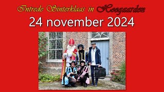 Voorbereidingen intrede Sinterklaas in Hoegaarden 2024 [upl. by Agem]