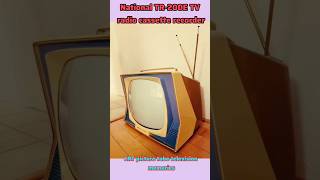 National tr200e CRT colour TV 1960 ka modelvintage televisioncolour TV [upl. by Cristionna]