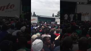 South Africa Chief Rabbi Warren Goldstein addresses protesters in Pretoria Let my people go [upl. by Sheldon916]