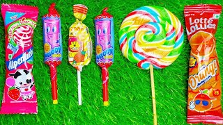 Satisfying video Asmr lollipops candy and chocolate gummy candy unboxing video Asmr [upl. by Dj]