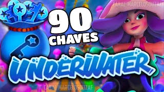 Ganhei 90 Chaves no Subway Surfers Underwater 2024 [upl. by Merola]