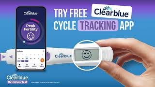 Double your chances of getting pregnant1 with Clearblue® [upl. by Zonnya]