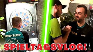 DARTS SPIELTAGS VLOG gegen HAUPTSACHE TRIPLE 🎯 Ein Sieg muss her 😱🔥 [upl. by Suhploda]