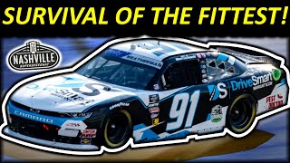 NASCARs Version of quotSurvival of The Fittestquot feat Kyle Weatherman  Nashville Super Speedway [upl. by Teddi17]