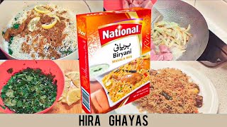 Beef Biryani  National Biryani Masala [upl. by Eitsud21]