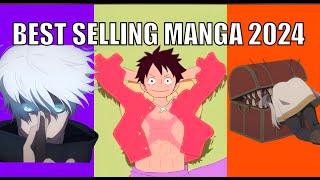 Best Selling Manga 2024 [upl. by Dranal]