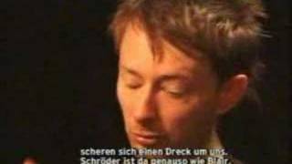 Thom Yorke interview part 2 of 3 [upl. by Dnar]