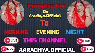 AaradhyaOfficial is live 🙏good morning 🌄 [upl. by Adnesor176]