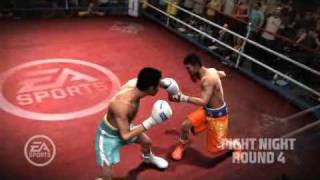 Fight Night Round 4  Pacquiao Vs Barrera  KOs Part 1 [upl. by Gnivri]