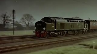 Vintage railway film  British Locomotives  1959 [upl. by Spratt]