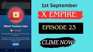 X Empire episode 23 new code X Empire 23 episode code Musk Empire youtube code episode 23xempire [upl. by Yaral]