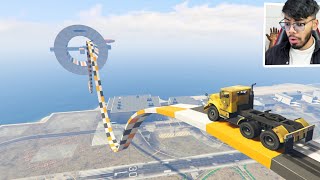 Only Future Fathers Can Complete This IMPOSSIBLE Parkour Race in GTA 5 [upl. by Brandais]