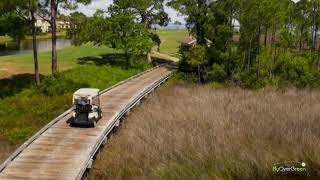 The Links Course at Sandestin  drone aerial video  Overview short HD [upl. by Nirad]