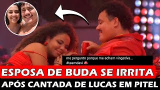 Após clima romântico entre Lucas Buda com Pitel sua esposa declara torcida para Davi [upl. by Dru]