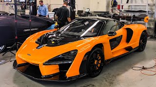 FIRST 1 MILLION MCLAREN SENNA DELIVERY Newport Beach California [upl. by Amre]