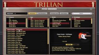 spectrasonics trilian bass module overview [upl. by Alcine]