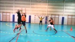 Balonmano 2x2 centralpivote [upl. by Brechtel]