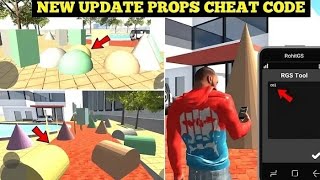 Finally Indian Bike Driving 3D New Update 🤑🔥 New Props Cheat Codeswater Props Aa gaya new update [upl. by Ellimak]