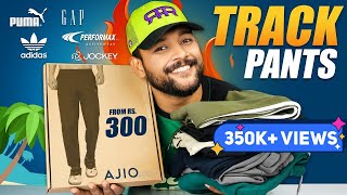 Best TRACK PANTSJOGGERS for SUMMERGYM on AJIO 🔥 Men Haul Review 2023  ONE CHANCE [upl. by Jameson185]