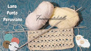 Punto Peruviano🧶Tutorial [upl. by Wawro589]