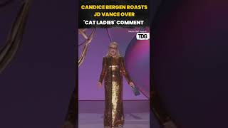 watch  Candice Bergen Roasts JD Vance’s Remark with ‘Meow’ at 2024 Emmys viral shorts [upl. by Liatrice]