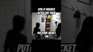 If parents acted like their kids 🤣 viral funny comedy mom alaskaelevated jacket grady [upl. by Artemis]