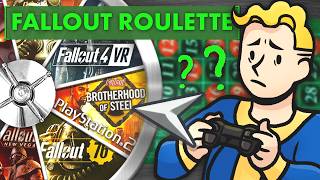 Fallout Roulette Everytime I Die I Play A New Game [upl. by Llewon]