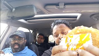 Taco Bells Toasted Cheddar Chalupas amp Grilled Cheese Burrito Review [upl. by Naiditch]