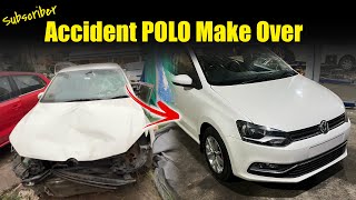 We Gave Brand New Look to Accidental VW POLO in Telugu Hyderabad  MrNanduGolusula [upl. by Florina605]