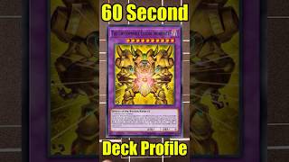 60 Second Exodia Deck Profile shorts yugioh [upl. by Vince500]