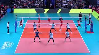 Yuki Ishikawa amazing in Japan Volleyball vs Argentina [upl. by Mia]