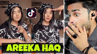 Areeka Haq New Tiktok Videos  Reaction  Areeka Haq New Tiktok  TikTok Trending Ak Reaction [upl. by Leugar]