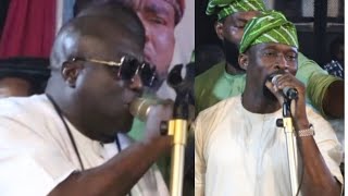 See How Saheed Osupa and Sule Alao Malaika Exchange Mic On Stage At Baba Eko Movie Premiere [upl. by Surat209]