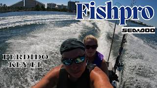 RIPPING Waves and CATCHING Fish with Seadoo Fishpro in Perdido Key FL [upl. by Murry742]