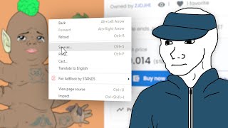 Wojak becomes an NFT screenshotter [upl. by Leivad]