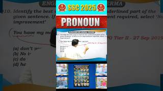 Learn Pronoun for SSC in 60 Second  Pronoun For Competition Exams  Gopal Verma Sir shorts noun [upl. by Ruddie]