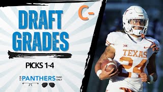 Grading the Carolina Panthers TOP 4 2024 Draft Picks [upl. by Aihsekat1]