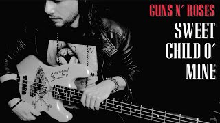 Guns N Roses  quotSweet Child O Minequot BASS Cover  Duff McKagan [upl. by Emya]