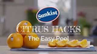 Sunkist® Citrus Hacks The Easy Peel [upl. by Alexander]